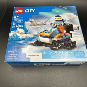 Retired LEGO City Arctic Snowmobile 60376 – NWT – New Sealed Box